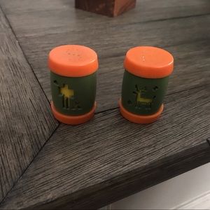 Vintage Plastic Salt & Pepper Shaker
